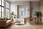 décoration artisanal pour interieur haut de gamme 40*50 cm