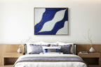 art mural texturé contemporain design 40*50cm