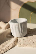 Pot décoratif en céramique texturé — Fait main | LOEV DECO