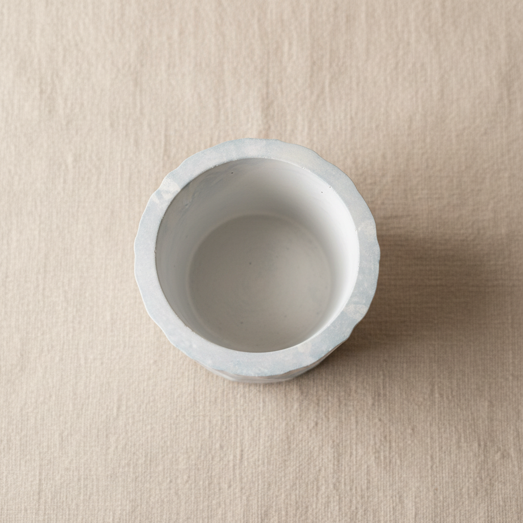 Pot décoratif en céramique texturé — Fait main | LOEV DECO