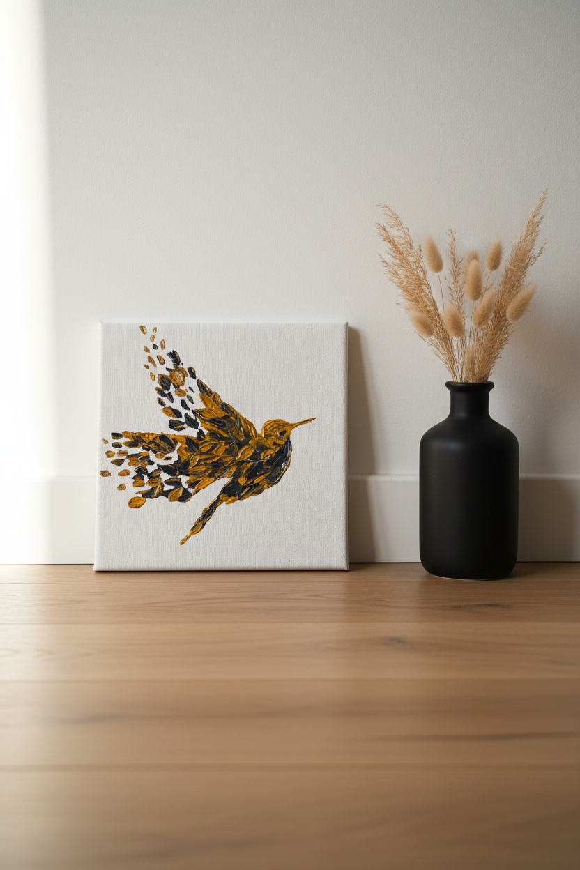 Mise en scène réaliste colibri — Reel Insta