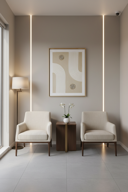 tableau décoration pour salle d'attente et bureau, morderne et texture