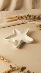 Vide Poche Forme Mer Blanc - Céramique Artisanale LOEV