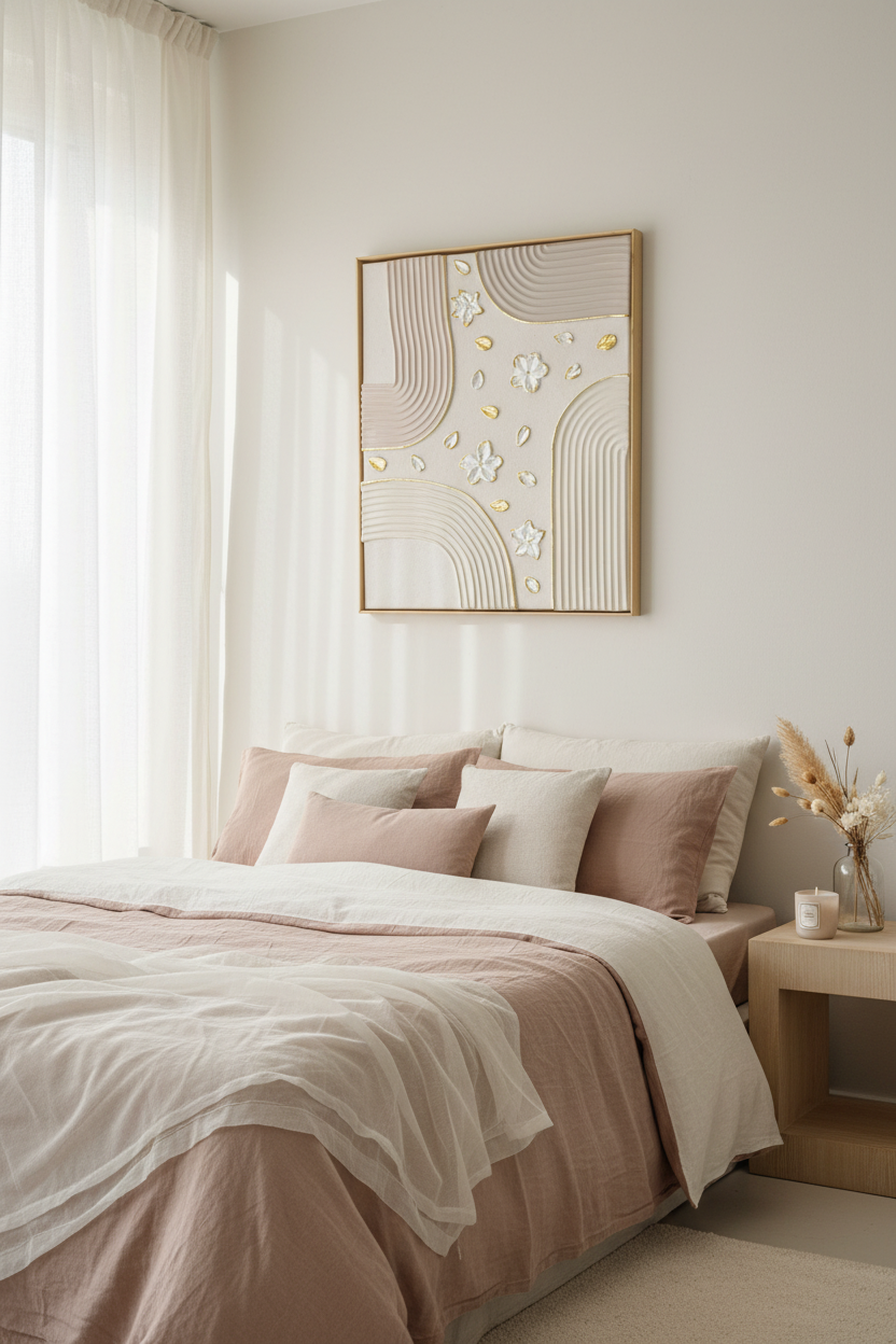 décoration mural design et pièce unique chambre douce 40*50 cm